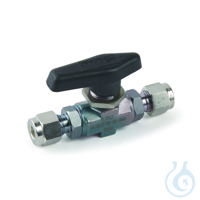 Valve Sulfinert Ball Valve 2-Way Straight 1/4" Fittings Frachtkosten pro...