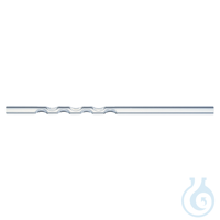 Baffled Glass Liner 1.5mm x 3.0 x 71 for Agilent GCs Deact. 10pk Frachtkosten...
