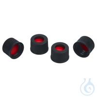 Vial Cap & Septa 10-425 Black Cap PTFE/Silicone/PTFE Septa Pack of 1000...