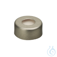 Aluminum Seal w/Septa 13mm Silver PTFE/Silicone Pack of 100 Frachtkosten pro...