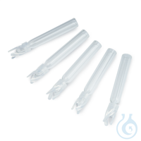 Vial Inserts 100ul Glass LV w/PP Bottom Spring Pack of 1000 Frachtkosten pro...