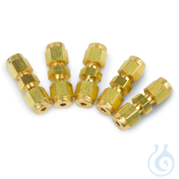 Parker Fitting Brass 1/8" to 1/8" Union Pack of 5 Frachtkosten pro...