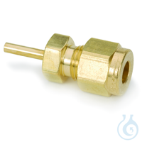 Parker Fitting Brass 1/8" to 1/4" Tube End Reducer Pack of 5 Frachtkosten pro...