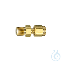 Parker Fitting Brass 1/8" to 1/8" NPT Male Connector Pack of 10 Frachtkosten...