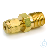 Parker Fitting Brass 1/16" to 1/8"NPT Male Connector Pack of 5 Frachtkosten...