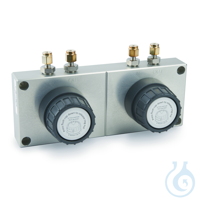 Super-Clean Baseplate Two Position Baseplate For Two Cartridges Filters Brass...