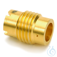 Gold Plated Liner Cap for Split/Splitless Injector Frachtkosten pro...