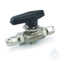Parker Valve Stainless Steel 1/8" 2-Way Ball Frachtkosten pro Bestellung:...
