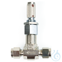 Parker Valve Precision Metering 1/4" Straight Brass Frachtkosten pro...