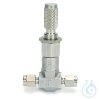 Parker Valve Precision Metering 1/8" Straight Stainless Steel Frachtkosten...