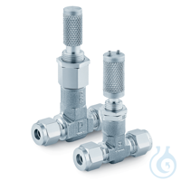 Parker Valve Precision Metering 1/4" Straight Stainless Steel Frachtkosten...