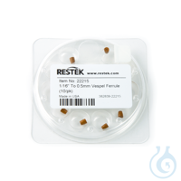 Vespel Ferrules 1/16" x 0.5mm 10pk Frachtkosten pro Bestellung: 12,50 €...