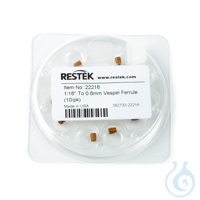 Vespel Ferrules 1/16" x 0.8mm 10pk Frachtkosten pro Bestellung: 12,50 €...