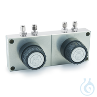 Super-Clean Baseplate Two Position for Two Cartridge Filters 1/8" SS Fittings...