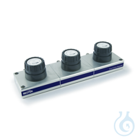 Super-Clean Baseplate Three Position for Three Cartridge Filters 1/8" SS...