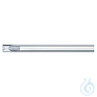 Gooseneck Splitless Liner 4mm x 6.5 x 78.5 for Agilent GCs Deact. w/Deact....