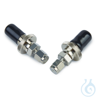 Click-On Trap Connectors 1/8" Stainless Steel Connectors Pack of 2...