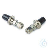 Click-On Trap Connectors 1/4" Stainless Steel Connectors Pack of 2...