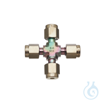 Siltek Fittings 1/8" Cross Swagelok# SS-200-4 Frachtkosten pro Bestellung:...