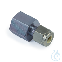 Siltek Fittings 1/4" to 1/4" NPT Female Connector Swagelok# SS-400-7-4...