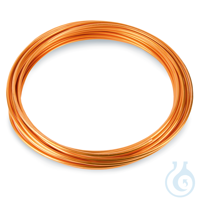 Tubing Copper Rinsed and Cleaned 1/4" OD x 0.190" ID 0.030" Wall 50ft Roll...