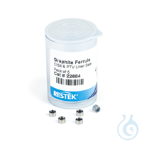 Ferrule Graphite CIS4 and PTV Liner Seal 5pk Frachtkosten pro Bestellung:...