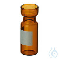 Versa Vial Glass 12x32mm 2.0mL Amber w/White Marking Spot 100pk Frachtkosten...