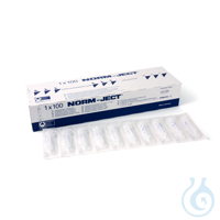 Norm-Ject Plastic Syringe 3mL Luer Slip Centric Tip 100pk Frachtkosten pro...
