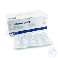 Henke-Ject Plastic Syringe 30mL Luer Slip Eccentric Tip 50pk Frachtkosten pro...