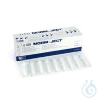 Norm-Ject Plastic Syringe 5mL Luer Lock Tip 100pk Frachtkosten pro...
