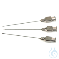 Luer Syringe Needles for 100uL A2 Gas-Tight Syringes 22ga 3-pk (0.028"OD x...
