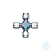 Silcosteel-CR Fitting 1/8" Cross Frachtkosten pro Bestellung: 12,50 €...