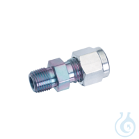 Silcosteel-CR Fitting 1/8" to 1/8" Male NPT Union Frachtkosten pro...