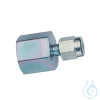 Silcosteel-CR Fitting 1/8" to 1/8" Female NPT Union Frachtkosten pro...