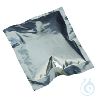 Gas Sampling Bag Multi-Layer Foil 1L 7" x 7" w/polypropylene combo valve &...