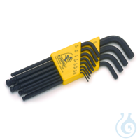 Hex Key Set Std Inch 12 Piece Ball-Point w/Plastic Indexed Caddy Frachtkosten...