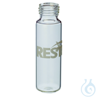Headspace Vials 20mL (22x75) Screw Thread Clear Glass 100-pk Rounded Bottom...