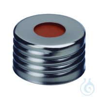 Headspace Vial Caps 18mm Magnetic Screw Thread Cap with PTFE/Red Chlorobutyl...