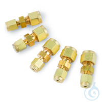 Swagelok Fitting Brass 1/4" to 1/8" Reducing Union 5-pk Frachtkosten pro...