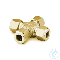 Swagelok Fitting Brass 1/4" Cross 2-pk Frachtkosten pro Bestellung: 12,50 €...