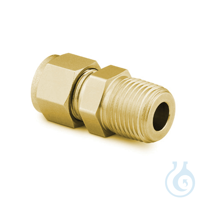 Swagelok Fitting Brass 1/4" to 1/8" NPT Male Connector 10-pk Frachtkosten pro...