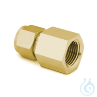 Swagelok Fitting Brass 1/4" to 1/8" NPT Female Connector 5-pk Frachtkosten...