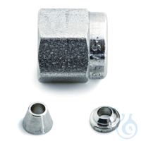 Swagelok Fitting Stainless Steel 1/16" Nut and Ferrule Set 2-pk Frachtkosten...
