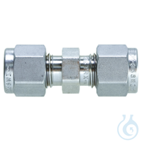 Swagelok Fitting Stainless Steel 1/4" Union 2-pk Frachtkosten pro Bestellung:...