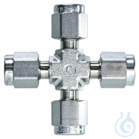 Swagelok Fitting Stainless Steel 1/8" Cross ea Frachtkosten pro Bestellung:...