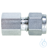 Swagelok Fitting Stainless Steel 1/4" to 1/8" NPT Female Connector 2-pk...