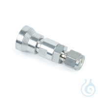 Swagelok Fitting Stainless Steel 1/4" Female Quick Coupling w/Shutoff ea...