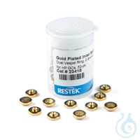 Gold Plated Inlet Seals Dual Vespel Ring 0.8mmID for HP GCs 50-pk...