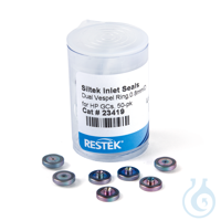 Siltek Inlet Seals Dual Vespel Ring 0.8mmID for HP GCs 50-pk Frachtkosten pro...