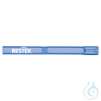 Topaz Liner Split w/Glass Frit 3.4mm x 5.0 x 54 for Bruker/Varian GCs 5-pk...